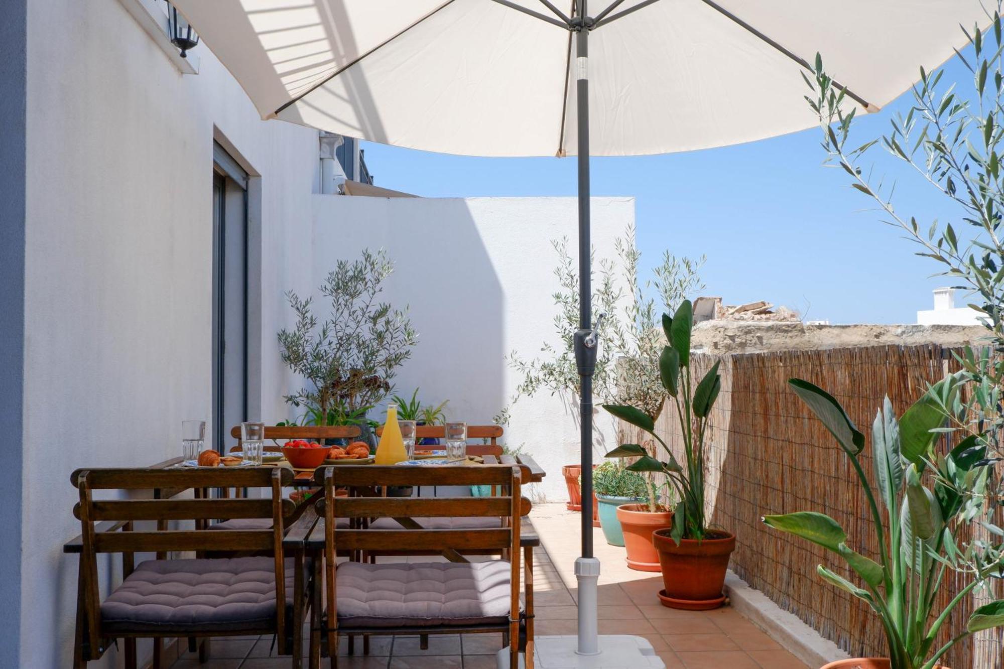 Spacious Terrace, Swimming Pool, Private Parking Olhão Eksteriør bilde